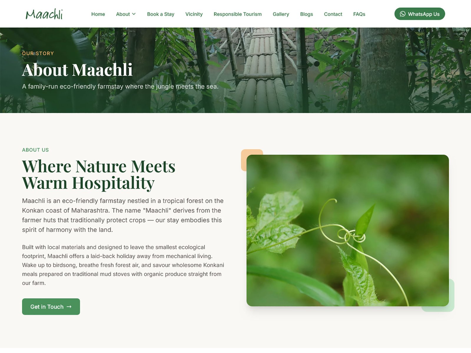 About Us Page