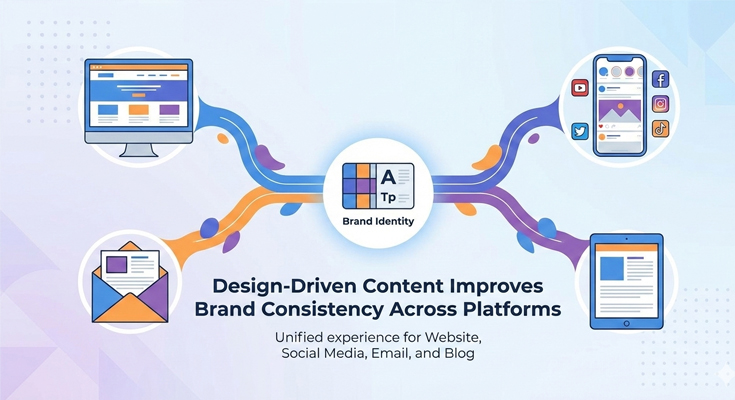 How Design-Driven Content Improves Brand Consistency Across Platforms