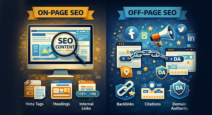 On-Page SEO vs Off-Page SEO: Why Both Are Essential for Website Growth