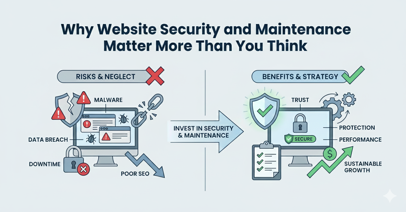 Why Website Security and Maintenance Matter More Than You Think