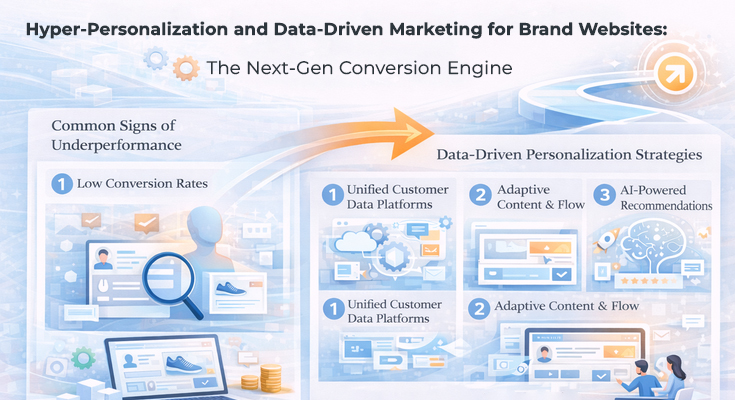 Hyper-Personalization and Data-Driven Marketing for Brand Websites: The Next-Gen Conversion Engine