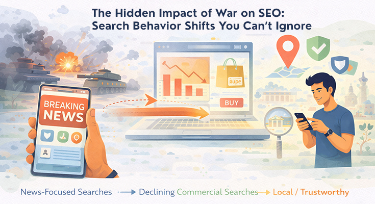 The Hidden Impact of War on SEO: Search Behavior Shifts You Can’t Ignore