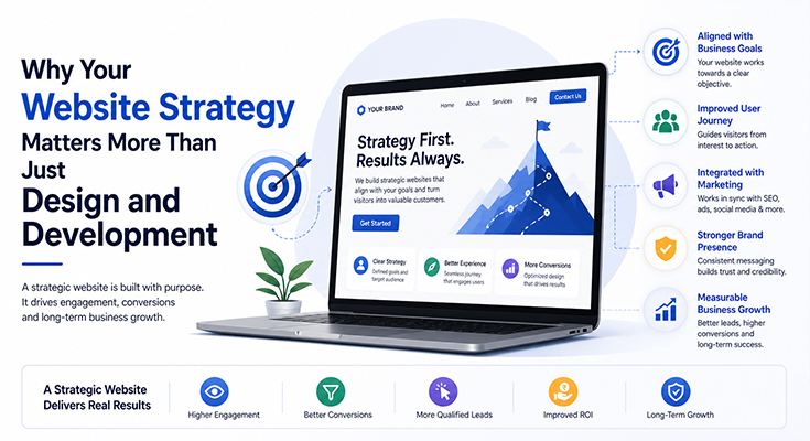 Why Your Website Strategy Matters More Than Just Design and Development