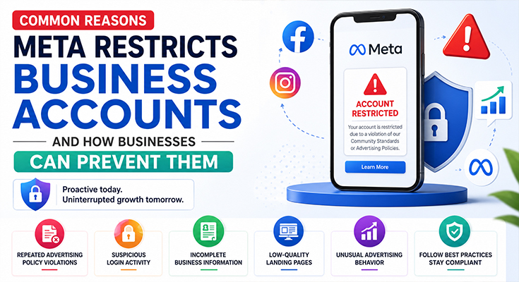 Common Reasons Meta Restricts Business Accounts and How Businesses Can Prevent Them