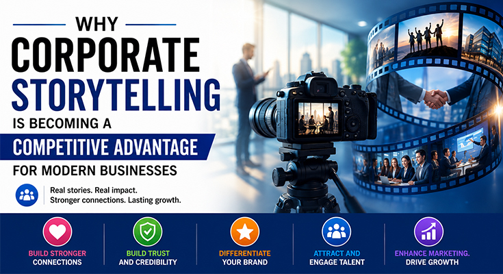 Why Corporate Storytelling Is Becoming a Competitive Advantage for Modern Businesses