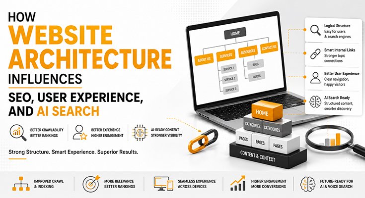How Website Architecture Influences SEO, User Experience, and AI Search