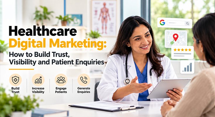Healthcare Digital Marketing: How to Build Trust, Visibility and Patient Enquiries