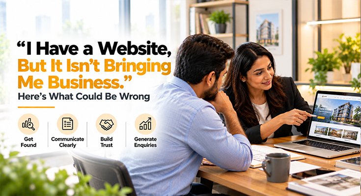 I Have a Website, But It Isn’t Bringing Me Business – Here’s What Could Be Wrong